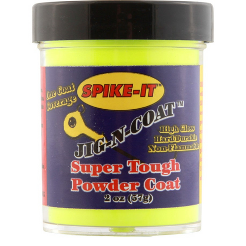 Spike-It Jig-N-Coat Powder Paint - Chartreuse