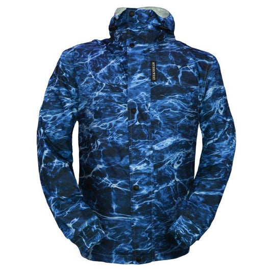 Rivers West Waterproof Fishing Jacket - Mossy Oak Agua Marlin