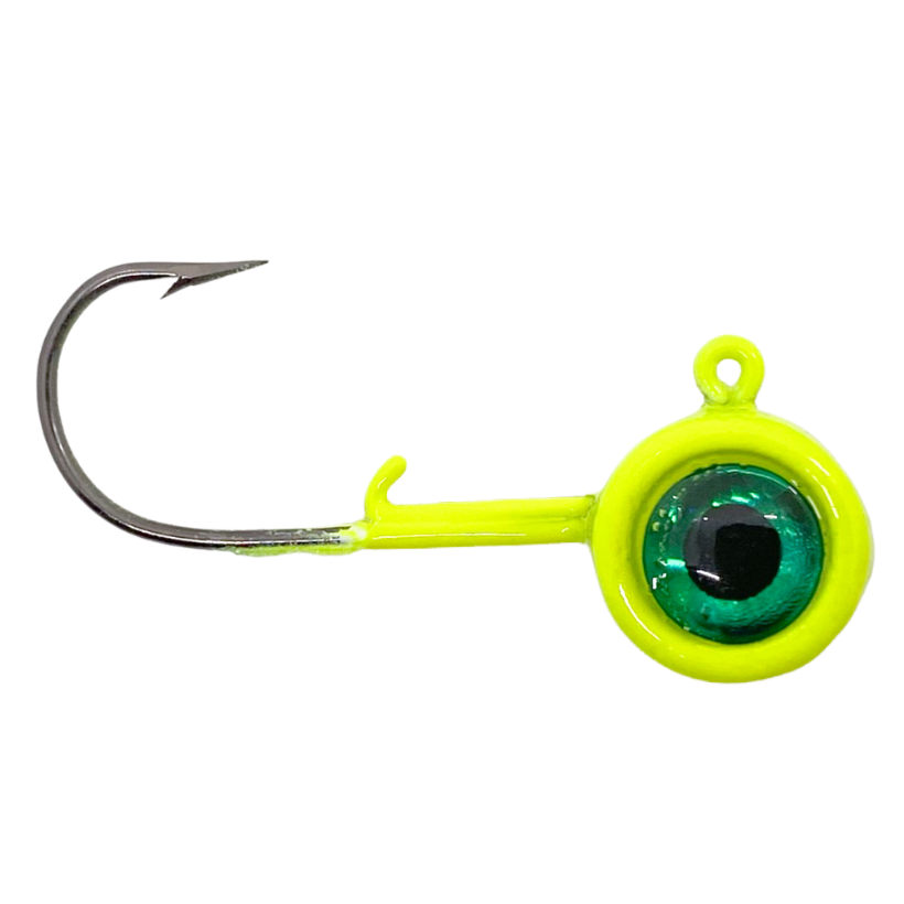 ACC Crappie Stix Jig Heads - Chartreuse