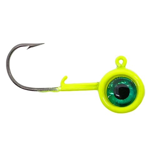 ACC Crappie Stix Jig Heads - Chartreuse