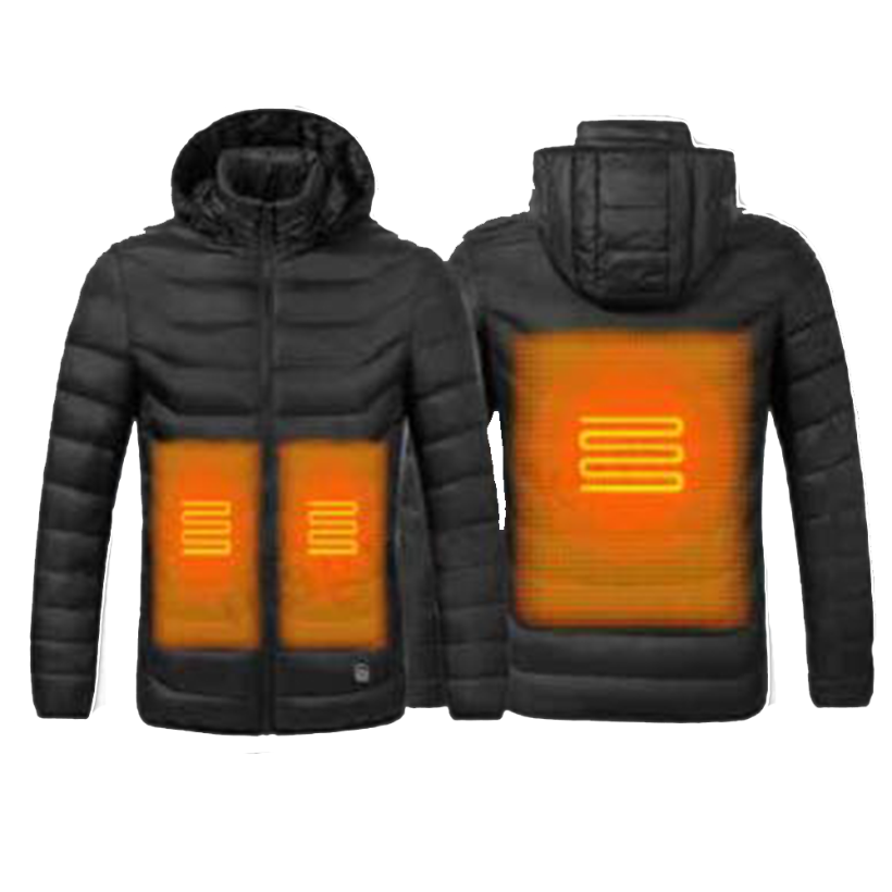 World Famous Sports Heated Jacket - Black