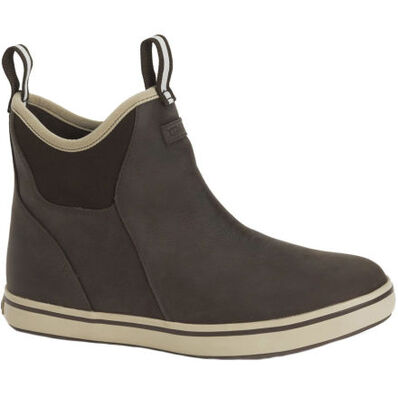 XtraTuf Men's Leather 6in Ankle Deck Boot