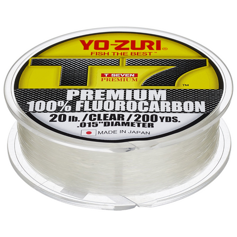 Yo-Zuri Premium Fluorocarbon Fishing Line - Clear