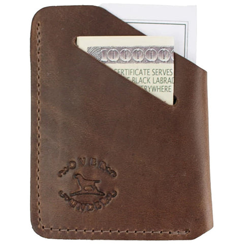 Over Under Horween Minimalist Wallets