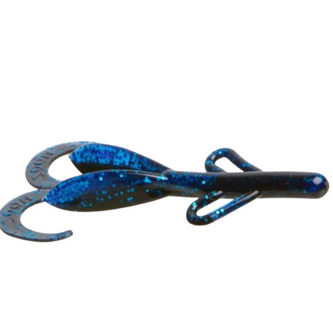 Zoom Midsize Brush Hog Creature Baits - Junebug