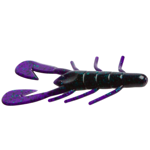 Zoom Magnum UV Speed Craw - Black Red Glitter