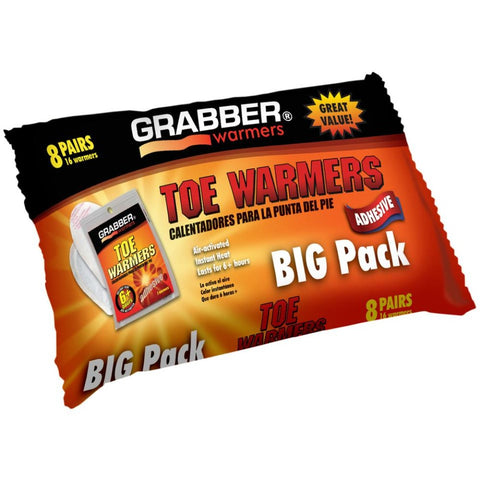 Grabber Toe Warmers Big Pack