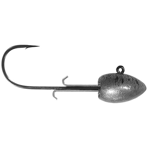 Big Bite Baits Swimmer Head Black Back 3/8oz