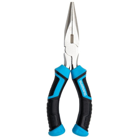 Shimano Brutas Silver Nickel Needle Nose Pliers