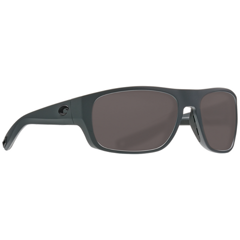 Costa Tico Sunglasses - Matte Gray Frames and Gray Lens