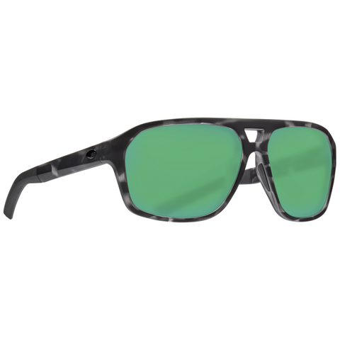 Costa Switchfoot Mens Sunglasses - Tiger Shark Frames with Green Mirror Lens