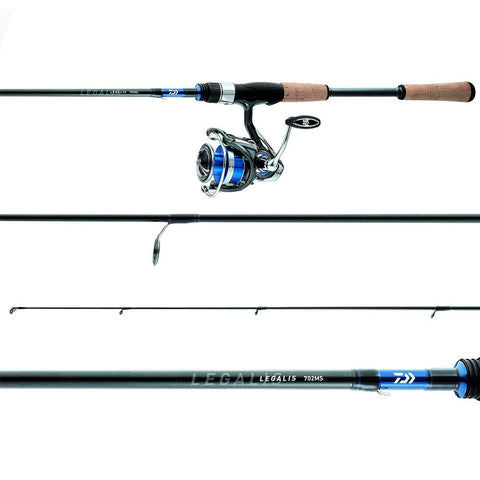 Daiwa Legalis LT Spinning Combo Rods and Reels