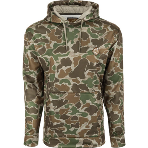 Drake Ol' Tom Camo Performance Hoodie - Old School Camo