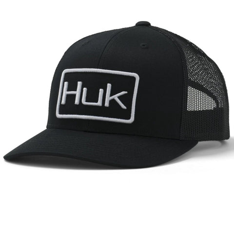 Huk Angler Trucker Mesh Hats Black