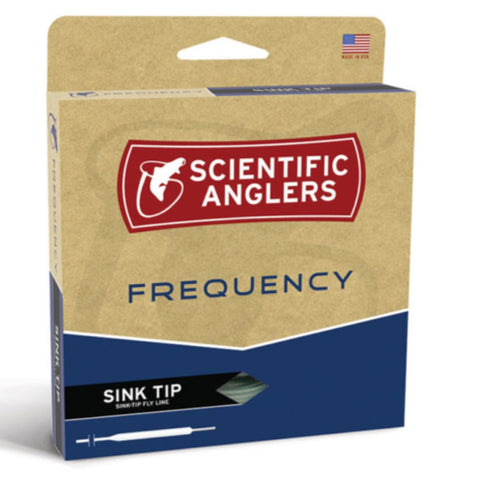 Scientific Angler Frequency Sink Tip Fly Line Color Yellow-Dark Green
