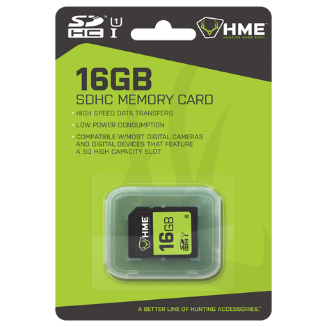 HME Hunting SD Cards - 16GB Memory