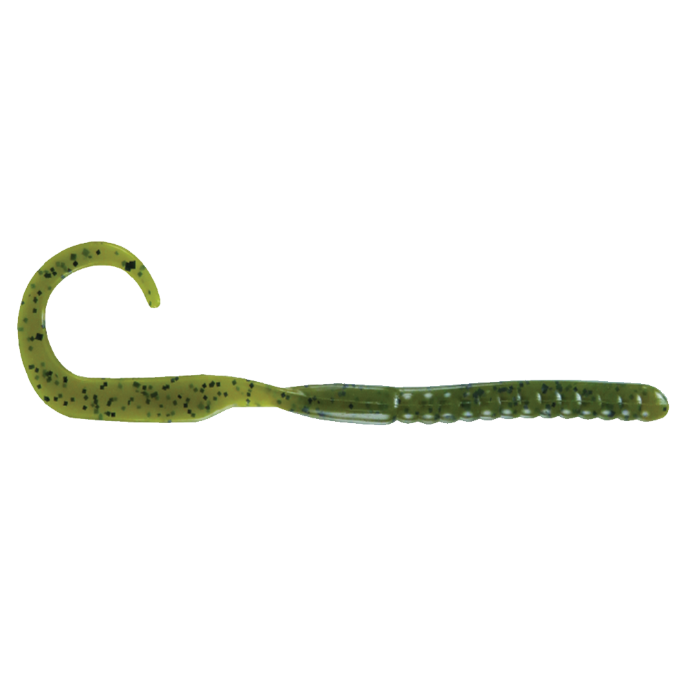 Luck E Strike HCL Worms - Green Pumpkin