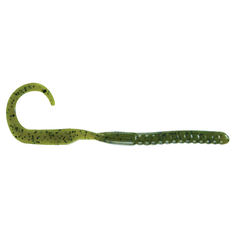 Luck E Strike HCL Worms - Green Pumpkin