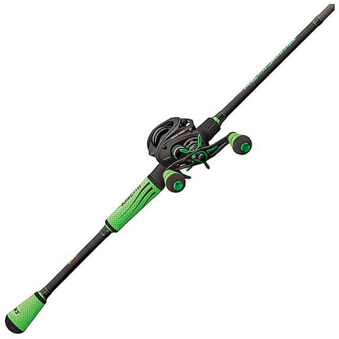 Lew's Mach II Speed Spool SLP Rod Reel Combo Rods and Reels - Green and Black