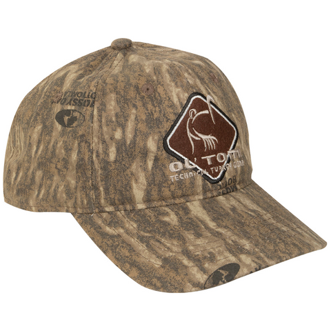 Drake Ol' Tom Camo Cotton Diamond Logo Hats Mossy Oak
