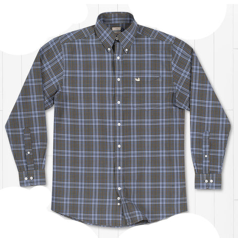 Southern Marsh Verret Washed Check Dress Shirts