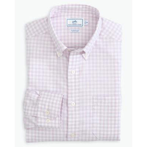 Southern Tide Skipjack Heather Gingham Button Down Shirts