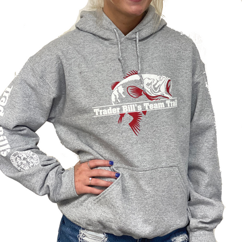 Trader Bill's Team Trail Hoodie - Grey Heather