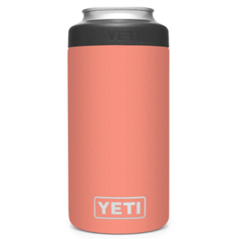Yeti Rambler Colster Bottle or Can Sleeve - Coral