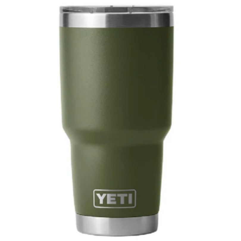 YETI Rambler 24 oz mug w/Magslider Lid Highlands Olive-Limited Edition 